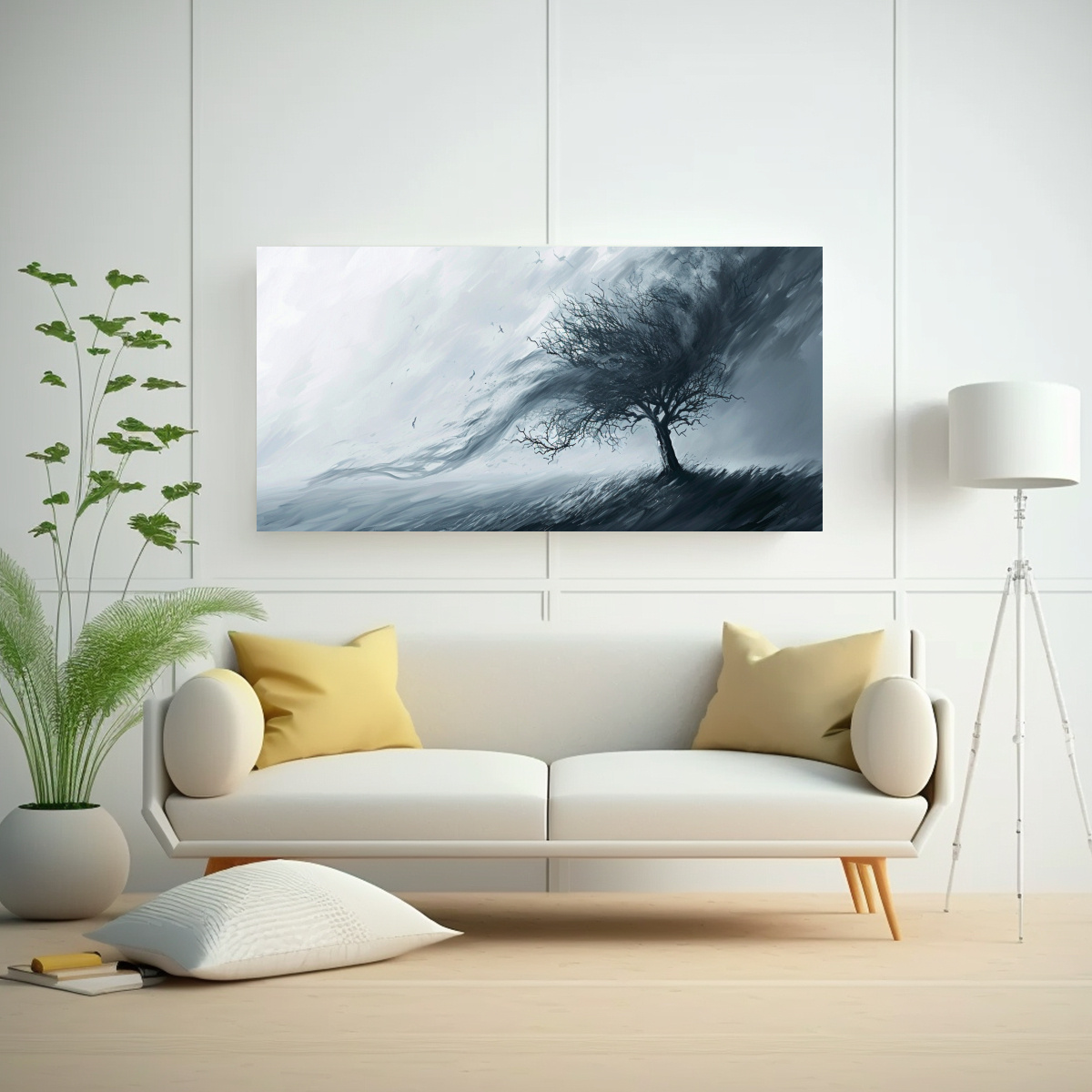 CUADRO DECORATIVO VIENTO EXTREMO EN VENTA 42X50 120X60 CM - 2