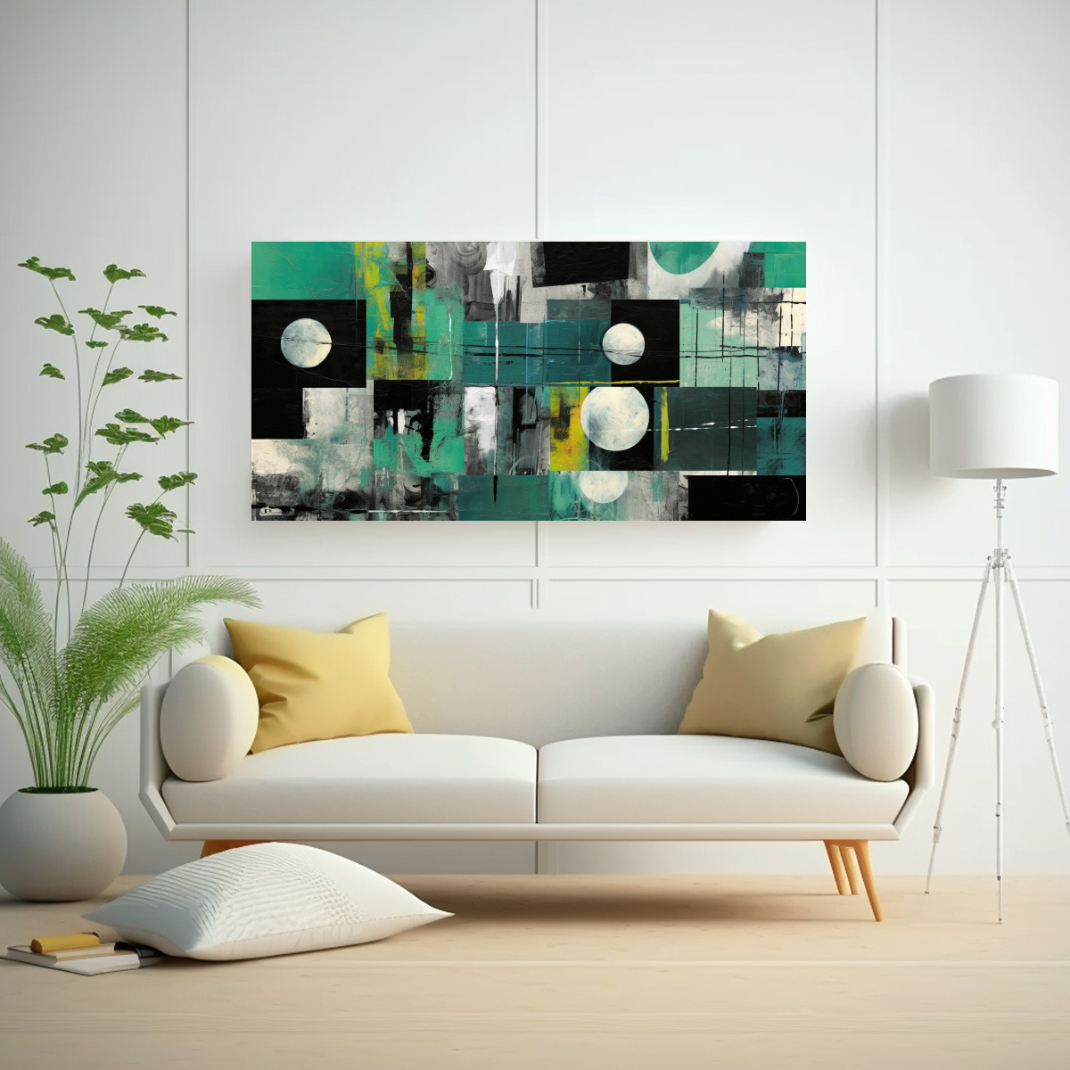 VENTA DE ADORNOS FLIK CON VARIOS CUADROS 160X80 CM - 2