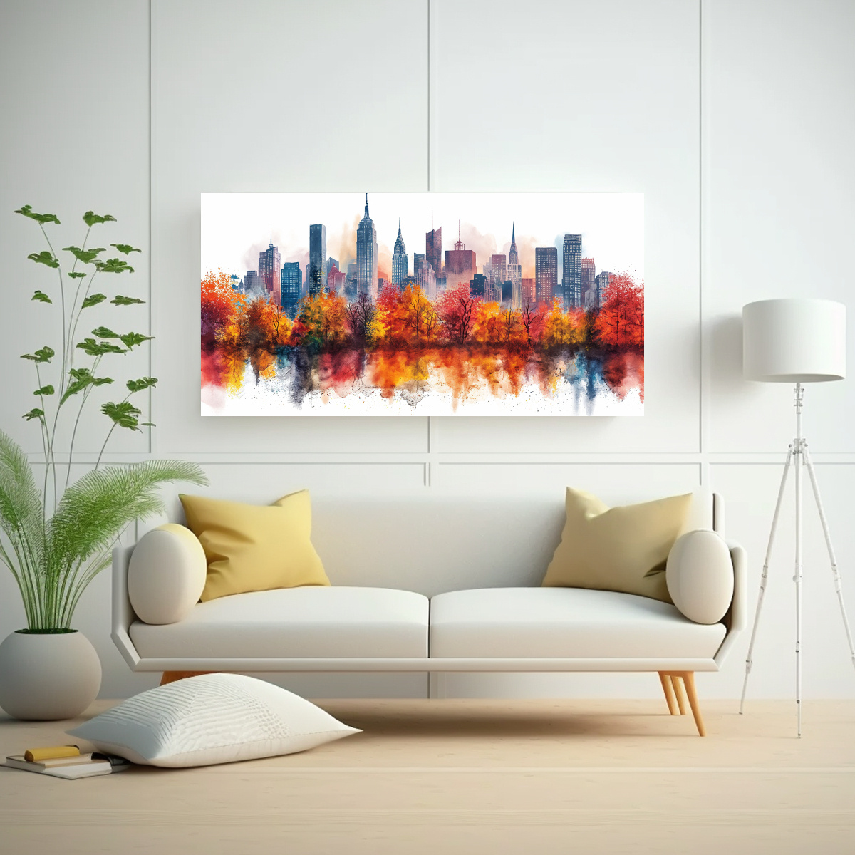 PINTURAS DECORATIVAS DE ARTE DE PARED 120X60 CM - 2