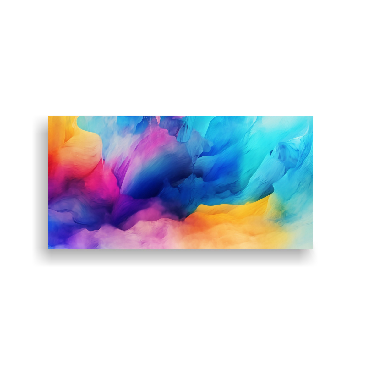 FONDO ACUARELA ABSTRACTA CON SALPICADURAS DE AGUA. 120X60 CM - 1