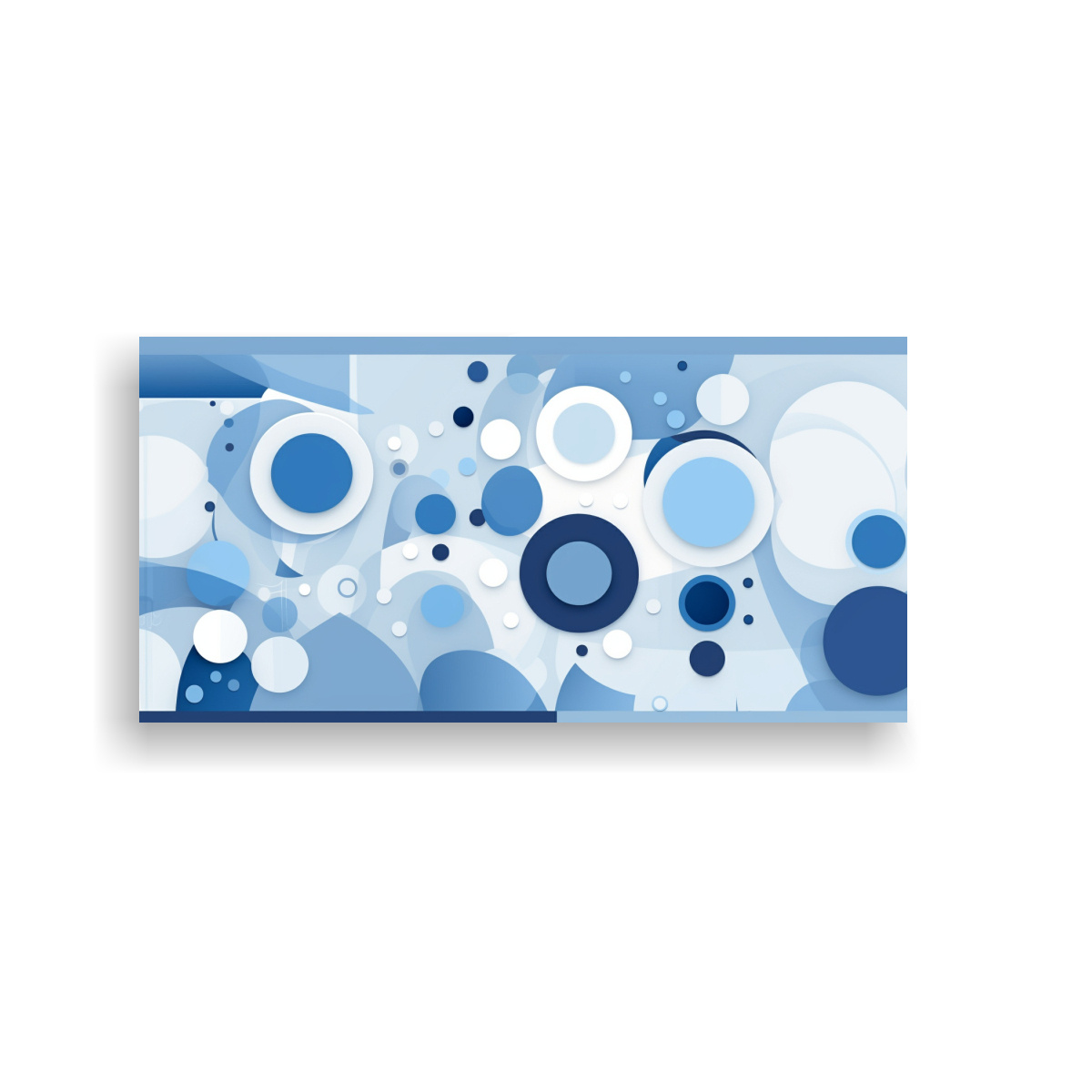 PINTURAS DECORATIVAS DE FORMAS PROFESIONALES EN 100X50 CM - 1