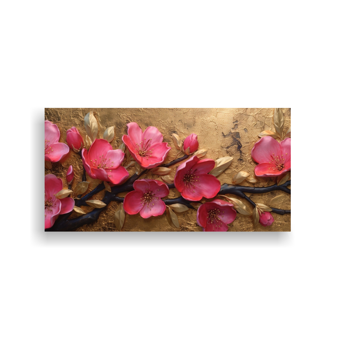 CUADRO DECORATIVO VINTAGE CON LIENZO COLORIDO Y 160X80 CM - 1