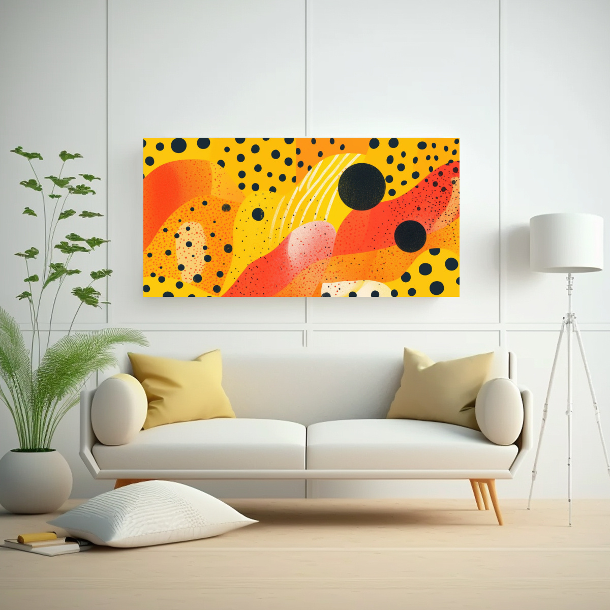 PINTURAS DECORATIVAS SUAVES Y SENCILLAS EN 140X70 CM - 2
