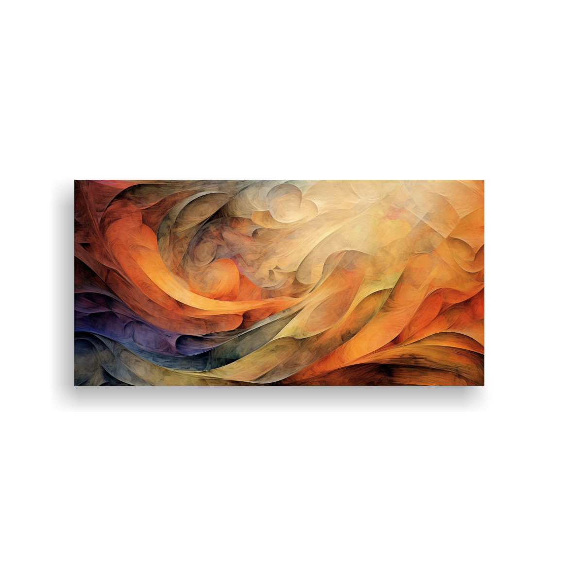 VENTA CUADROS ABSTRACTOS MULTICOLOR 80X40 CM - 1