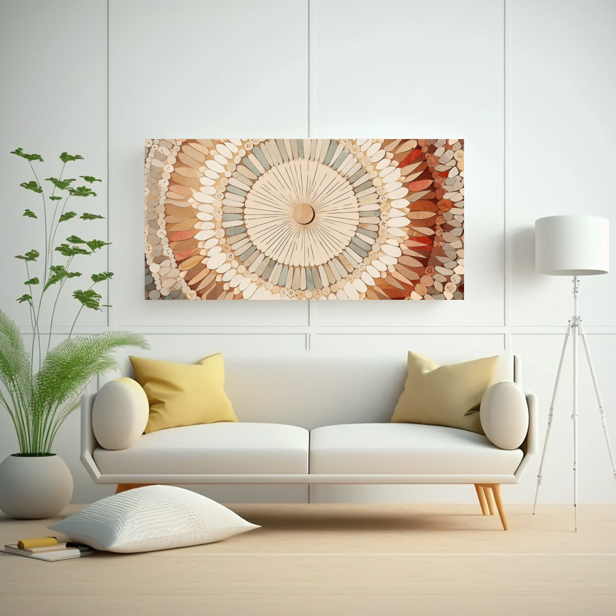 PINTURAS DECORATIVAS DE ARTE DE PARED CON ESTILO 40X20 CM - 2