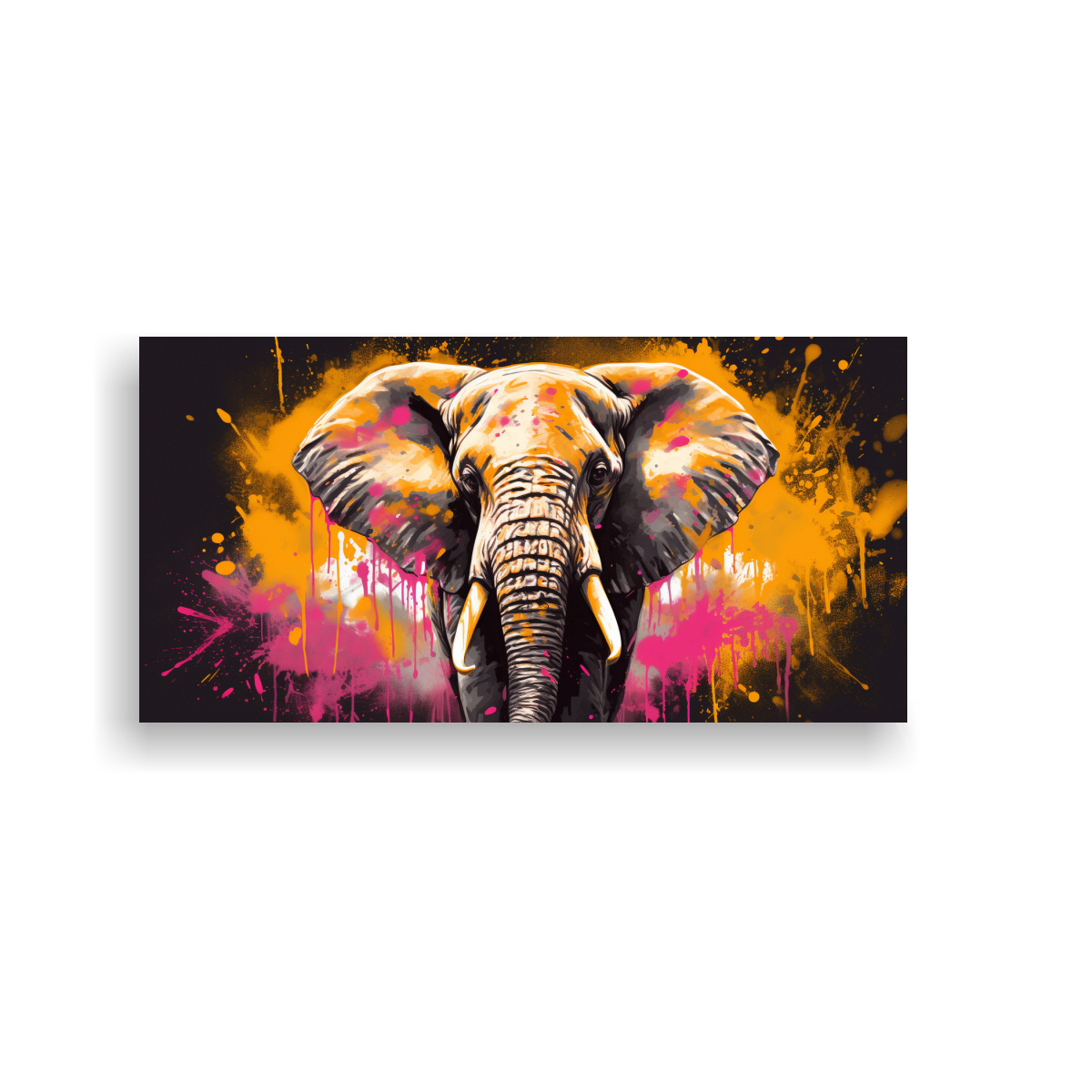 Cuadro Leon Runa Art Cuadro Decorativo U00c1frica Elefante 1 Parte Moderno Cuadro Lienzo No Tejido Para 1324861 Pinturas Para Lienzo