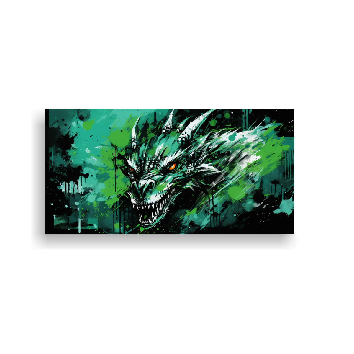 PINTURAS DECORATIVAS: COMPOSICIÓN DINÁMICA DE 40X20 CM - 1