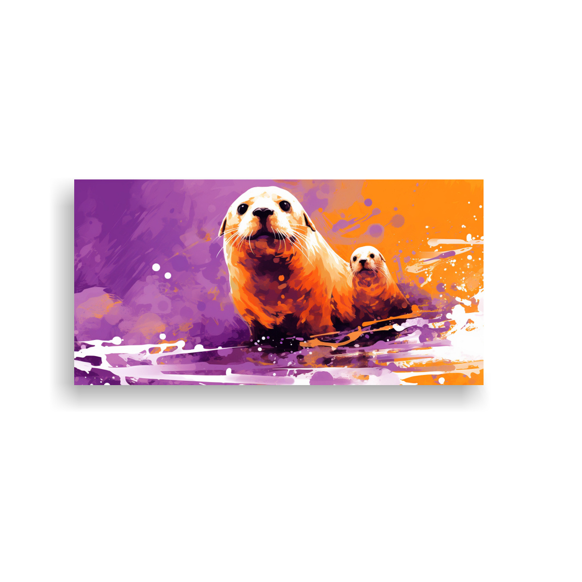 PINTURAS DECORATIVAS EXCLUSIVAS EN COLORES 60X30 CM - 1