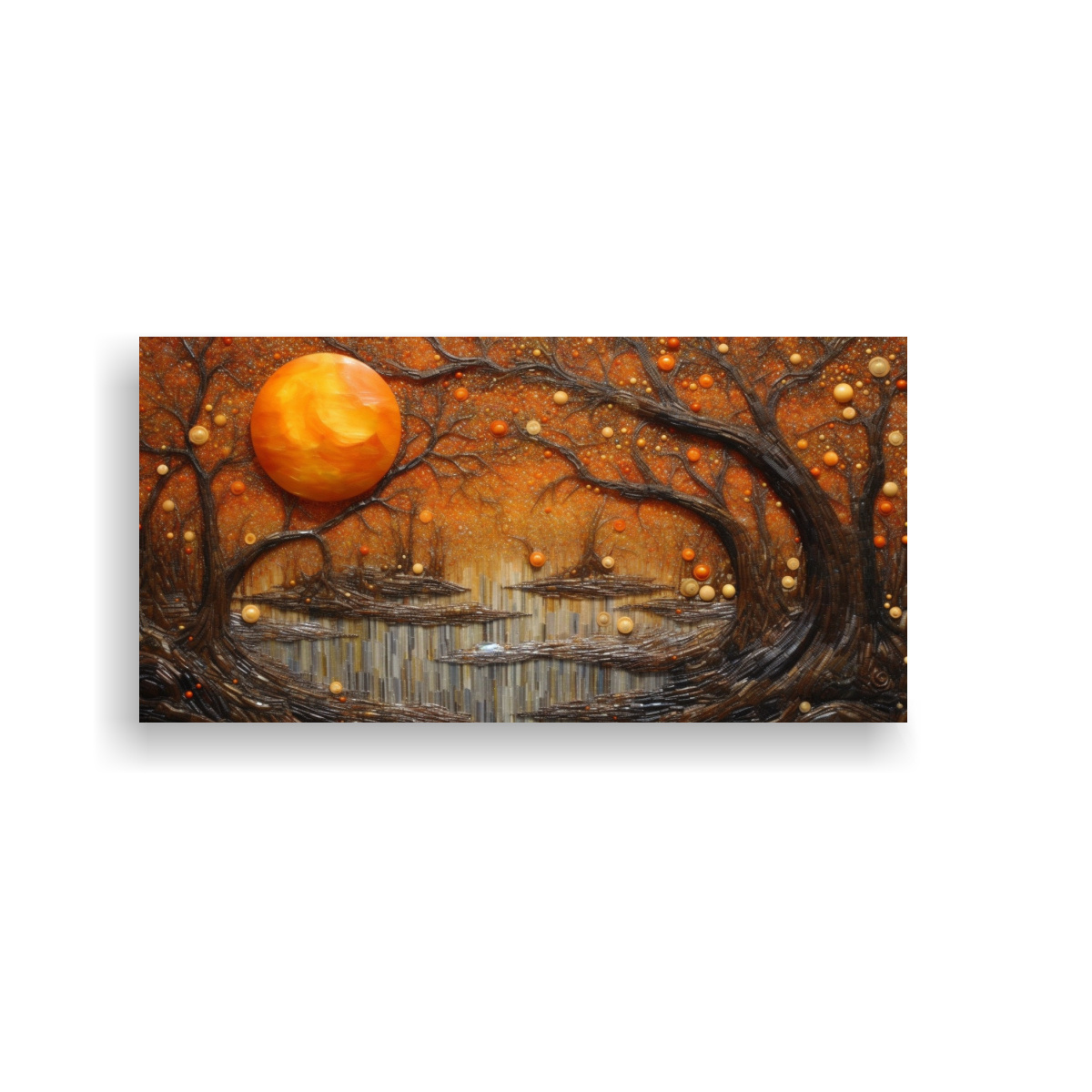 CUADROS DECORATIVOS DE ARTE DE PARED EN 3D CON 100X50 CM - 1