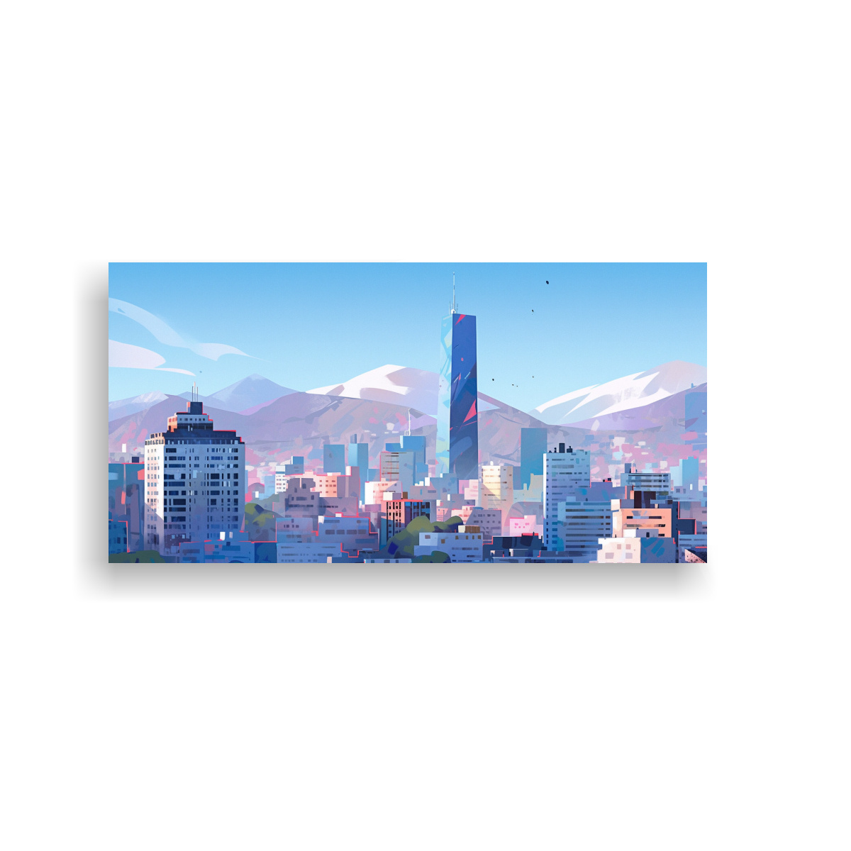 PINTURAS DECORATIVAS DE VIDA EN SANTIAGO DE CHILE 120X60 CM - 1