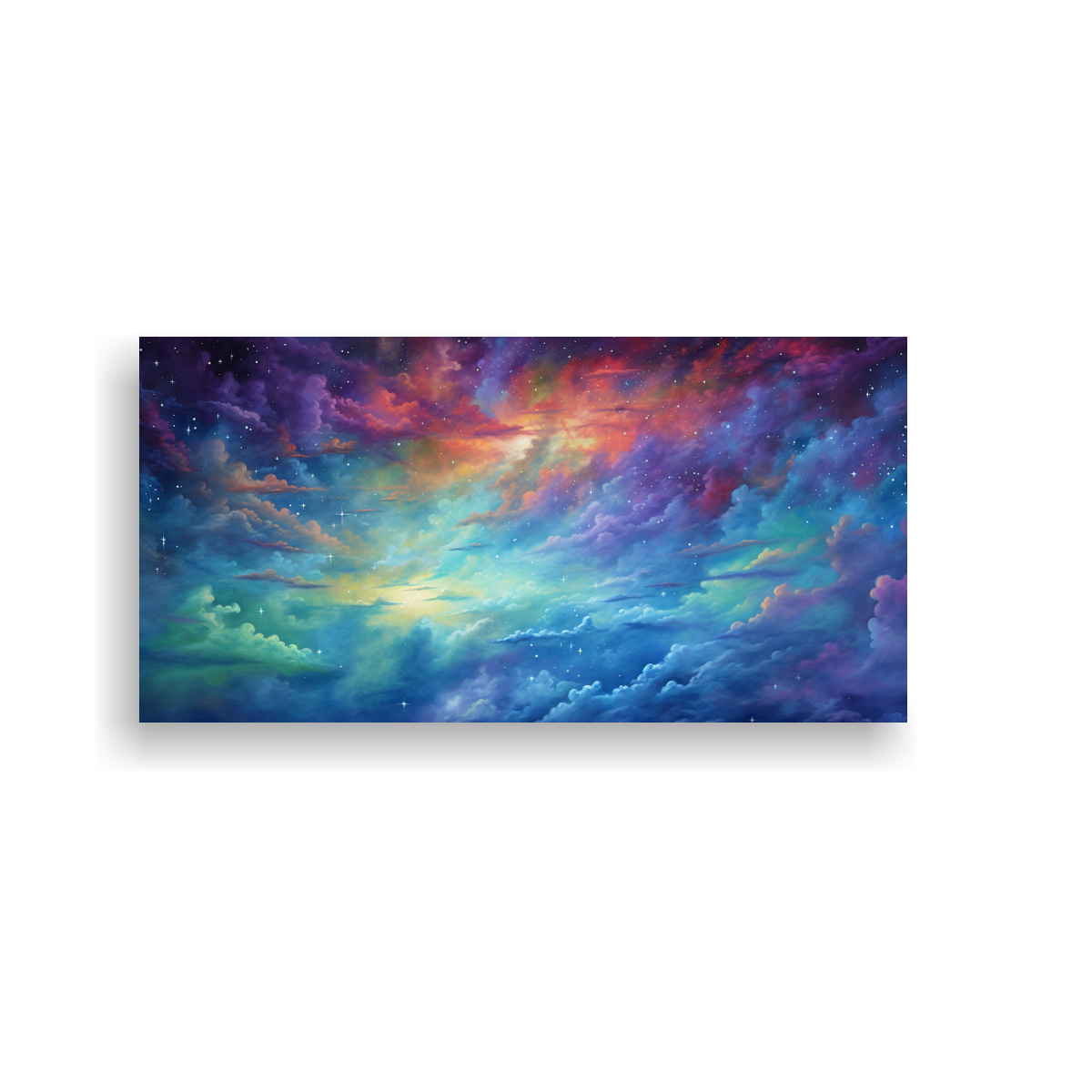 CUADRO DECORATIVO: COMPOSICIÓN IMPACTANTE DE 80X40 CM - 1