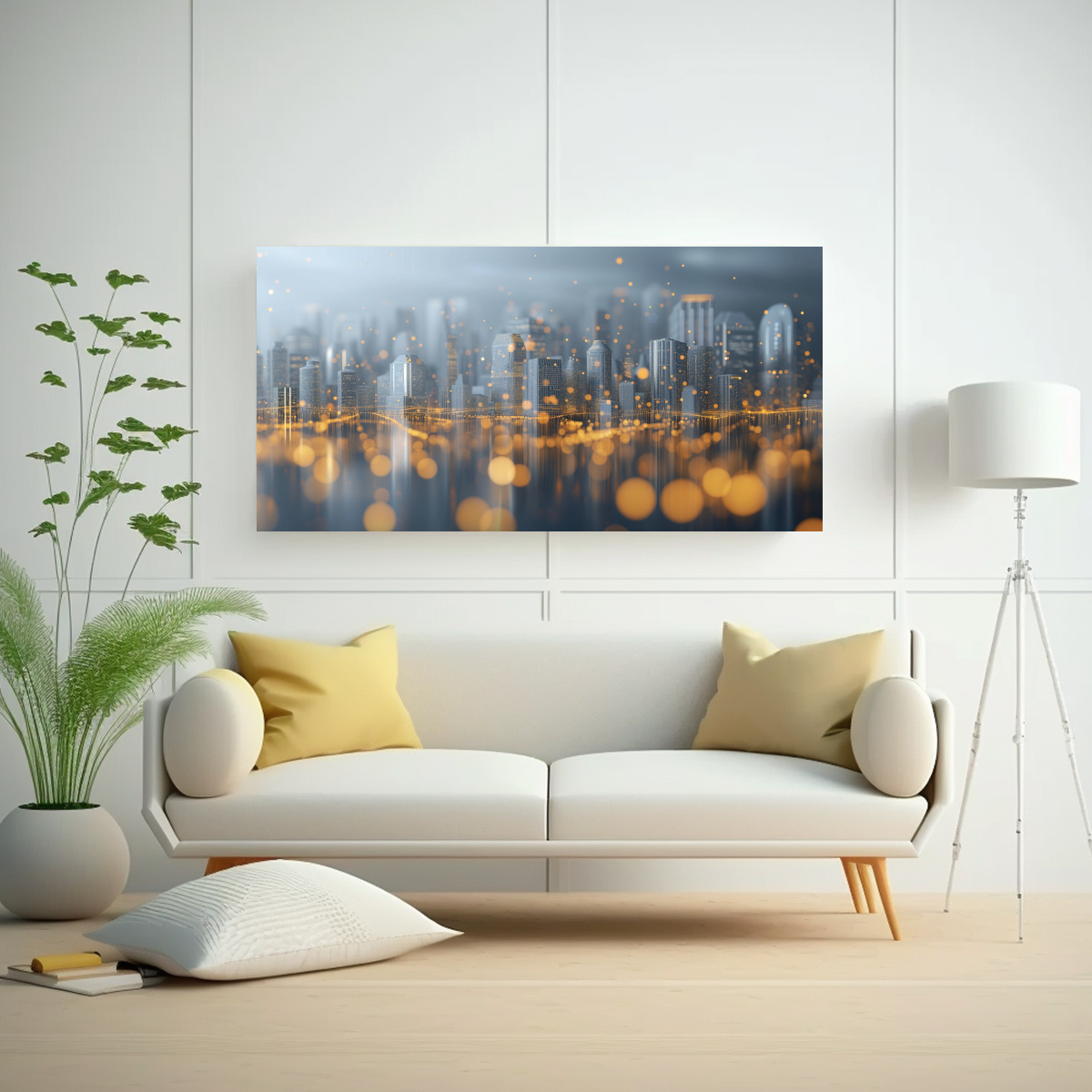 PINTURA URBANA TRIDIMENSIONAL DINÁMICA PARA 80X40 CM - 2