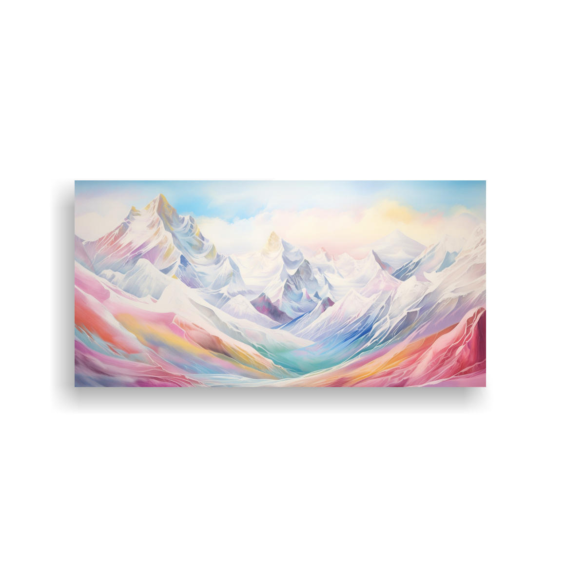 PINTURAS DE DECORACIÓN ABSTRACTA DE LA VISIÓN 100X50 CM - 1