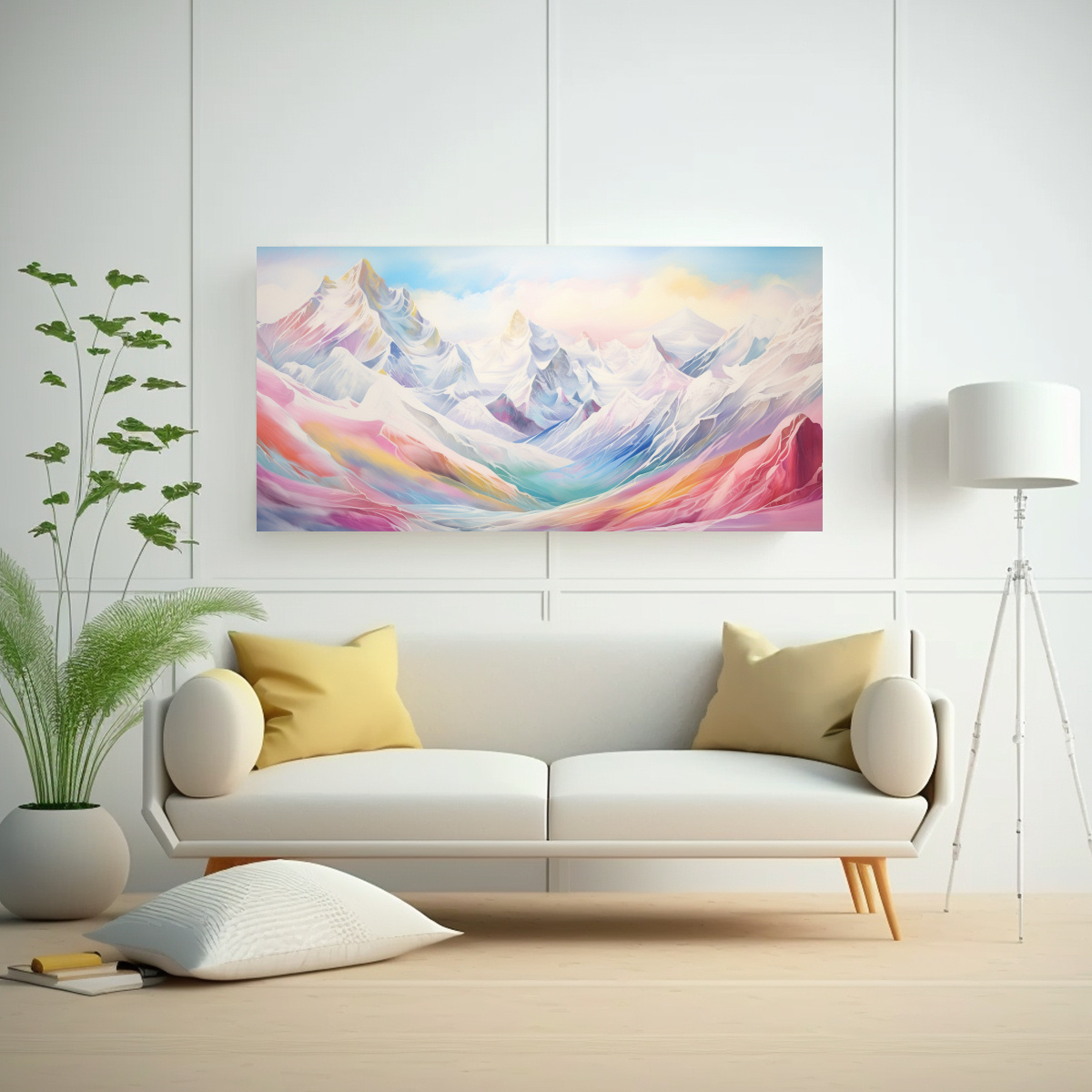 PINTURAS DE DECORACIÓN ABSTRACTA DE LA VISIÓN 100X50 CM - 2