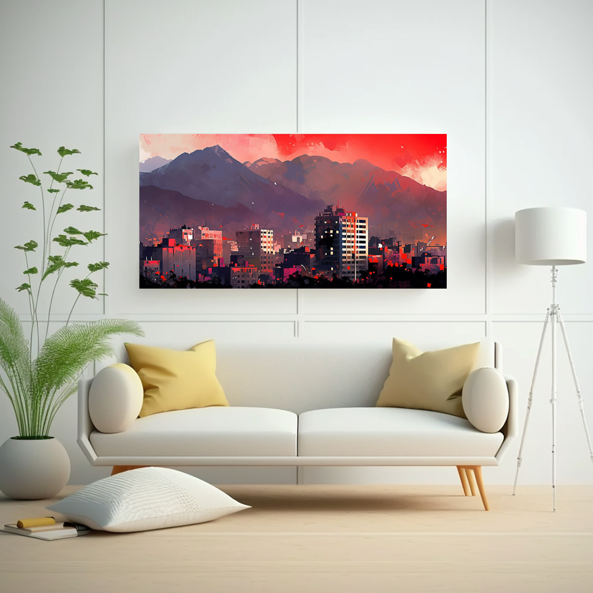 CUADRO MOVIMIENTO EXCLUSIVO SANTIAGO CHILE 120X60 CM - 2