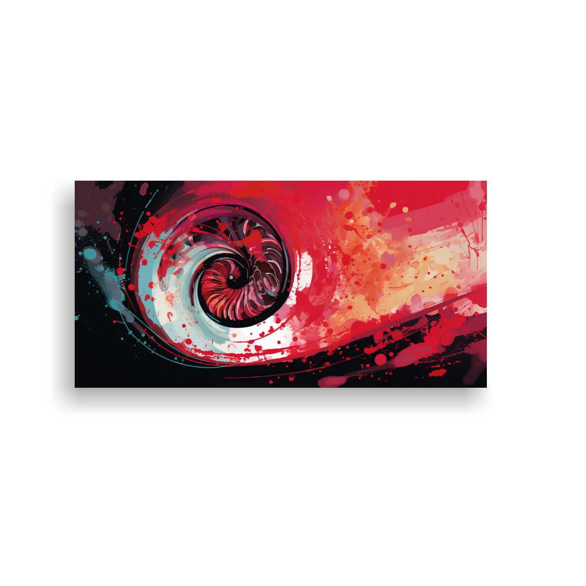 PINTURAS DE DECORACIÓN NEO POP EN COLORES 140X70 CM - 1