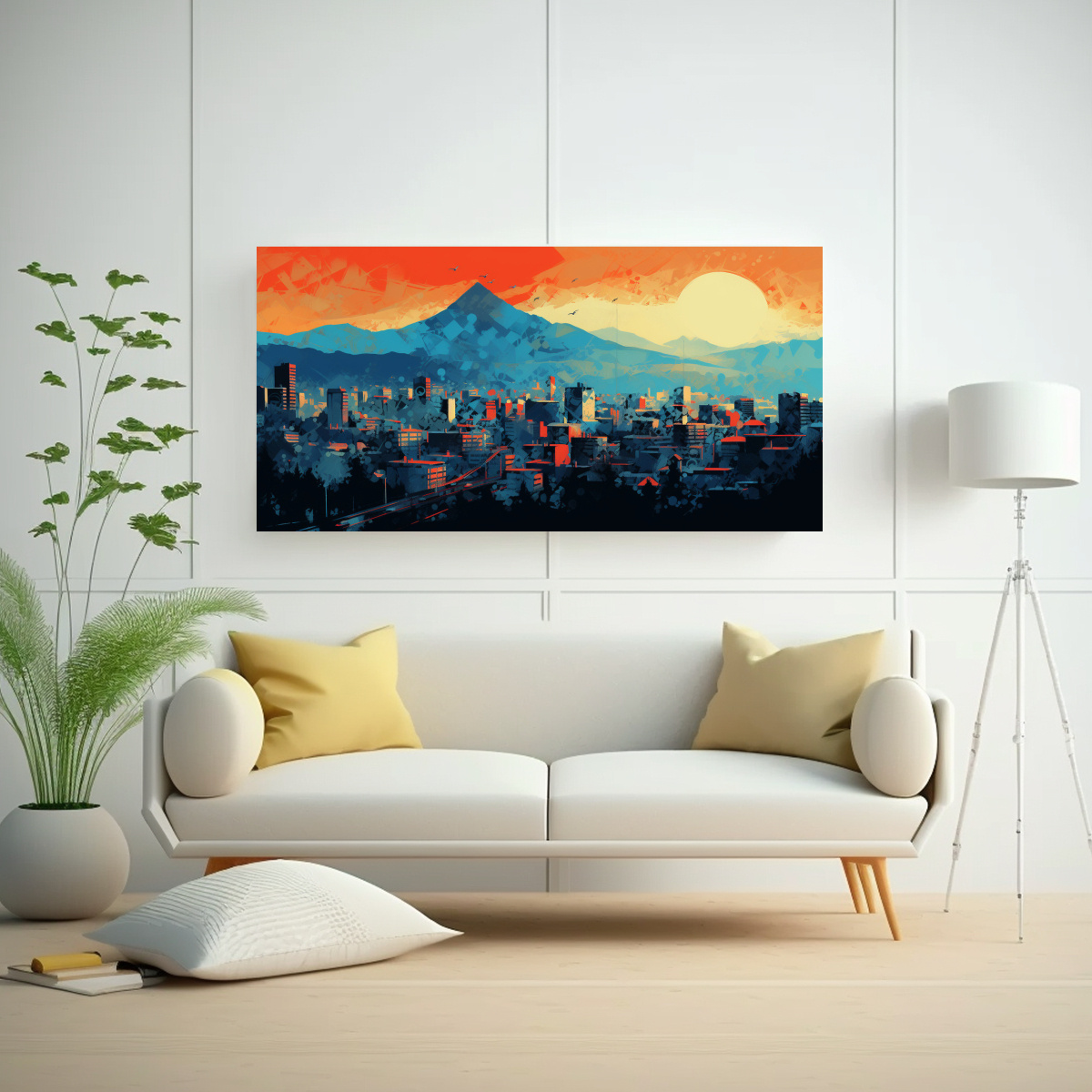 PINTURAS DECORATIVAS VIBRANTES EN SANTIAGO, CHILE 140X70 CM - 2