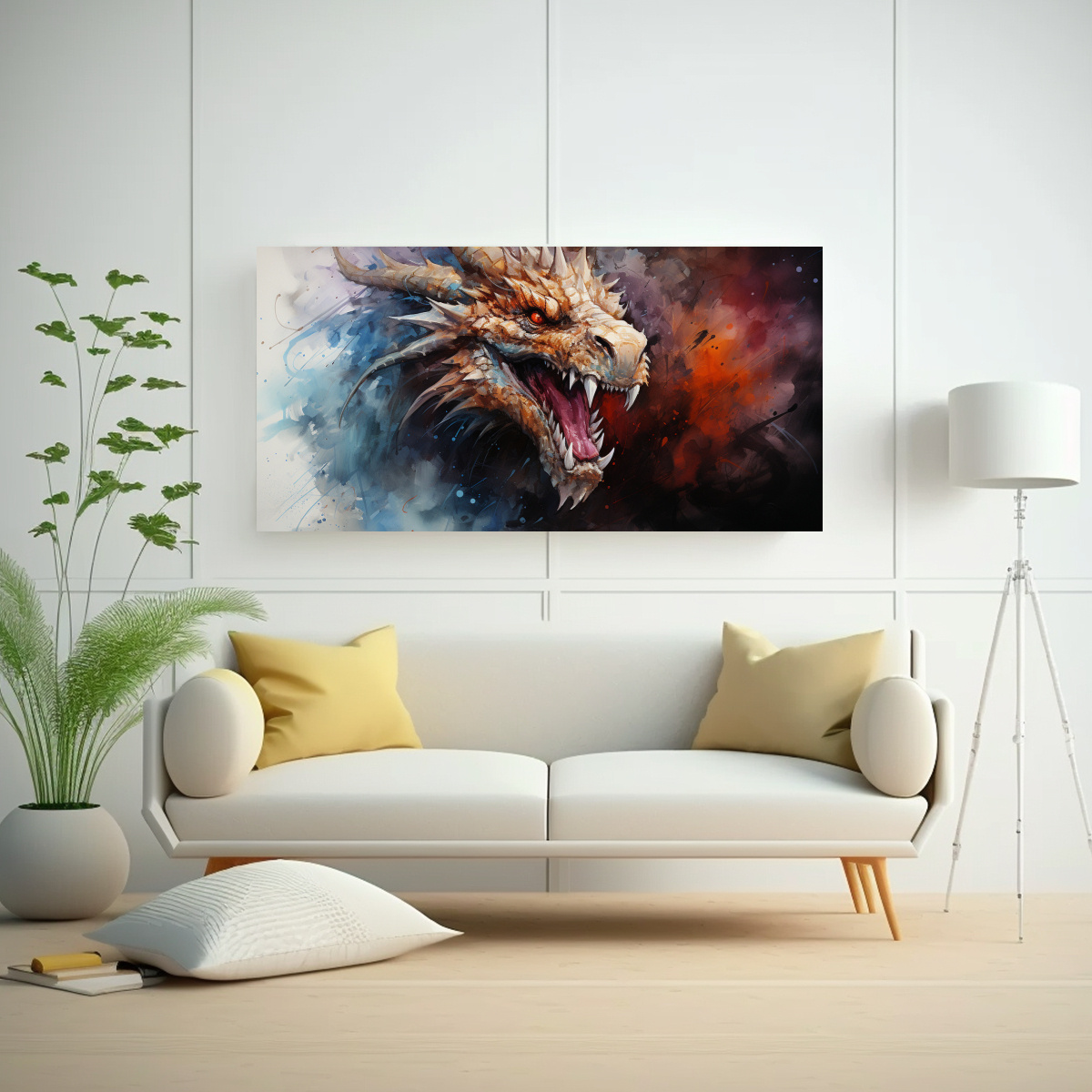 CUADRO DE PARED: ELEGANTE EXPRESIÓN DE ARTE EN 60X30 CM - 2