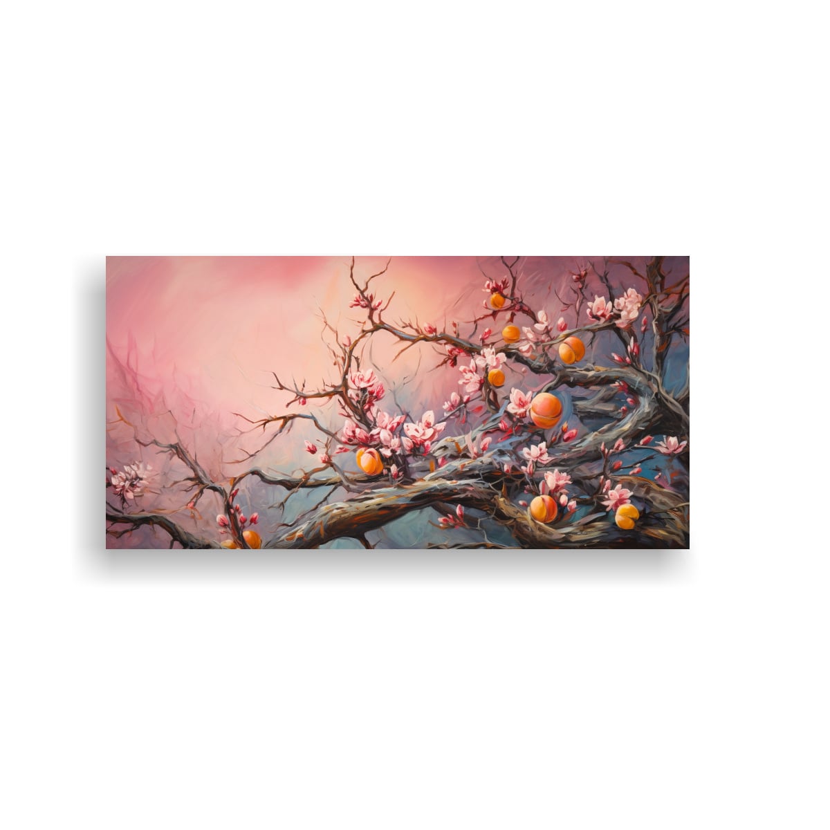CUADRO ABSTRACTO DETALLADO DE UN ÁRBOL DE 100X50 CM - 1