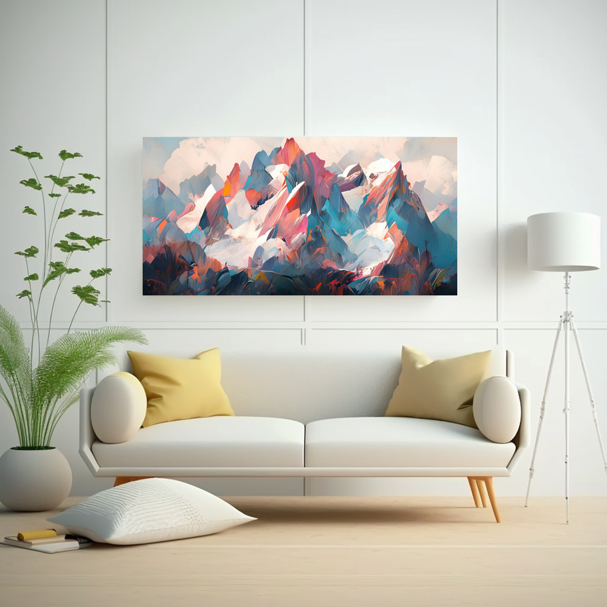 CUADROS DECORATIVOS INSPIRADOS EN CIMAS Y 160X80 CM - 2
