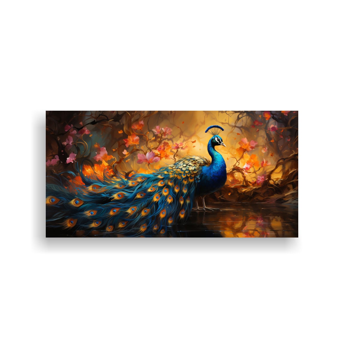 LIENZO TELA DISEÑO ESTILO PINTURA ESTILO ÓLEO 60X30 CM - 1