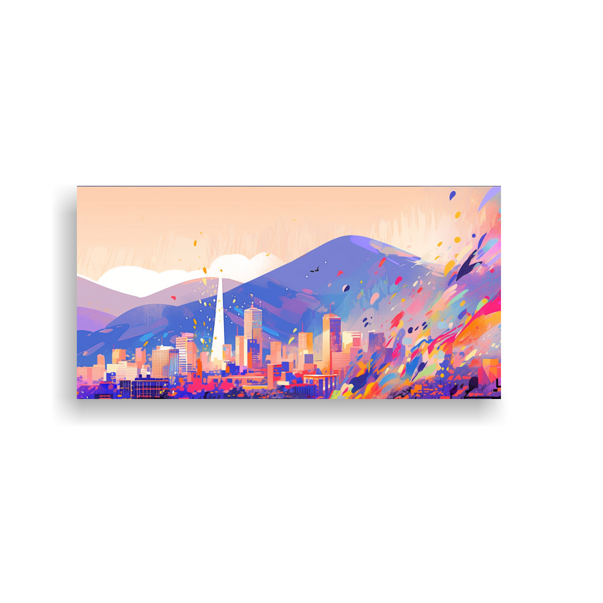 PINTURAS DECORATIVAS EN SANTIAGO DE CHILE EN 140X70 CM - 1