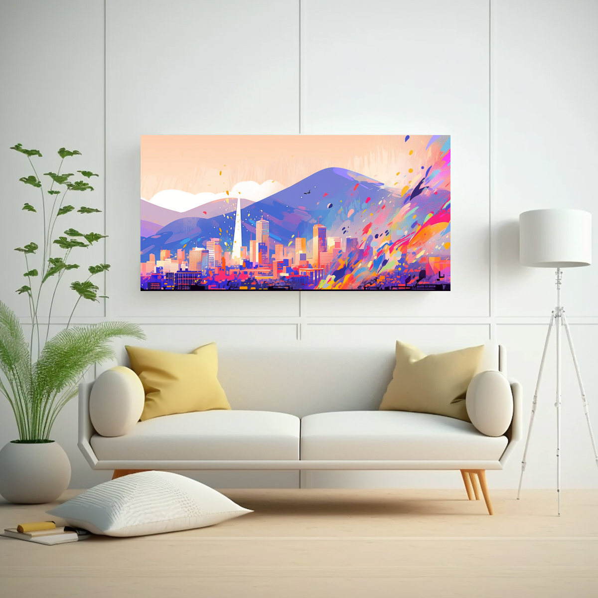 PINTURAS DECORATIVAS EN SANTIAGO DE CHILE EN 140X70 CM - 2