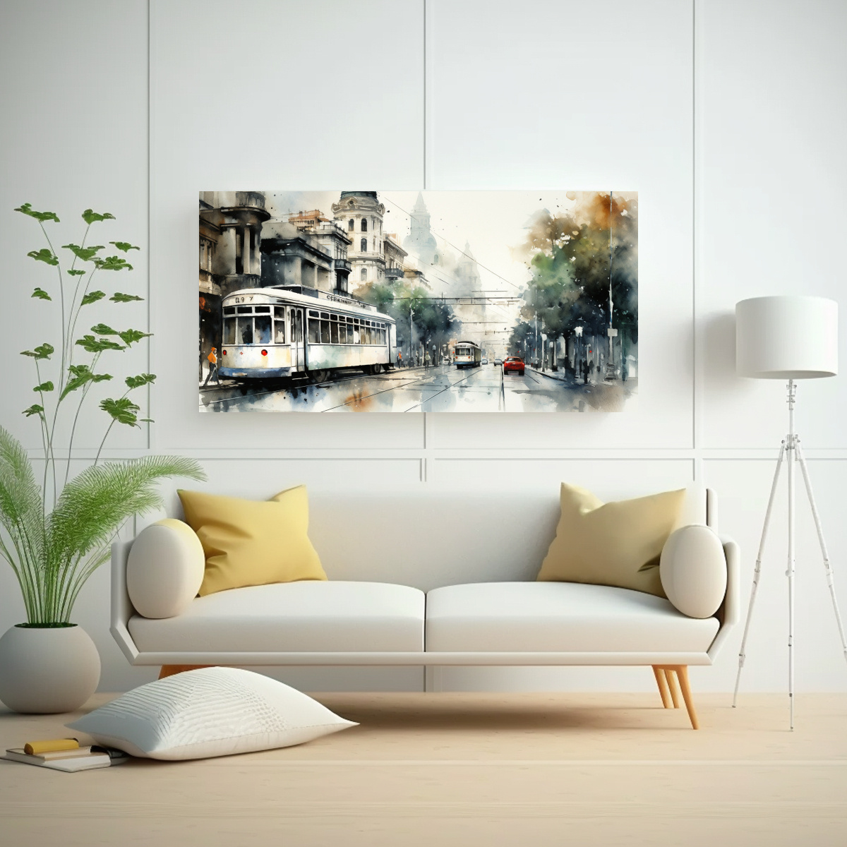 PINTURAS INSPIRADORAS DE SANTIAGO EN CHILE EN 160X80 CM - 2