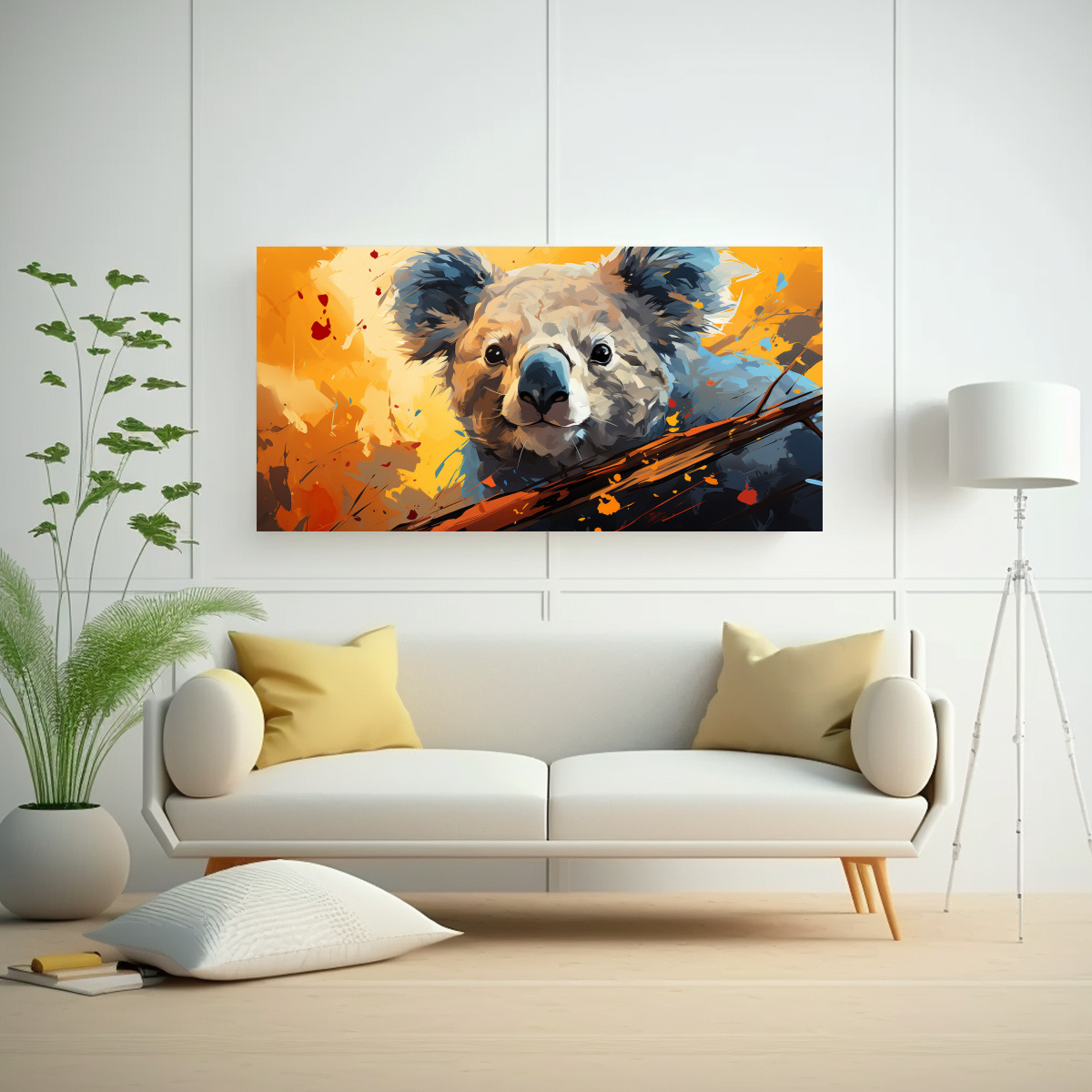 PINTURAS DECORATIVAS DE ARTE DE PARED CON 60X30 CM - 2