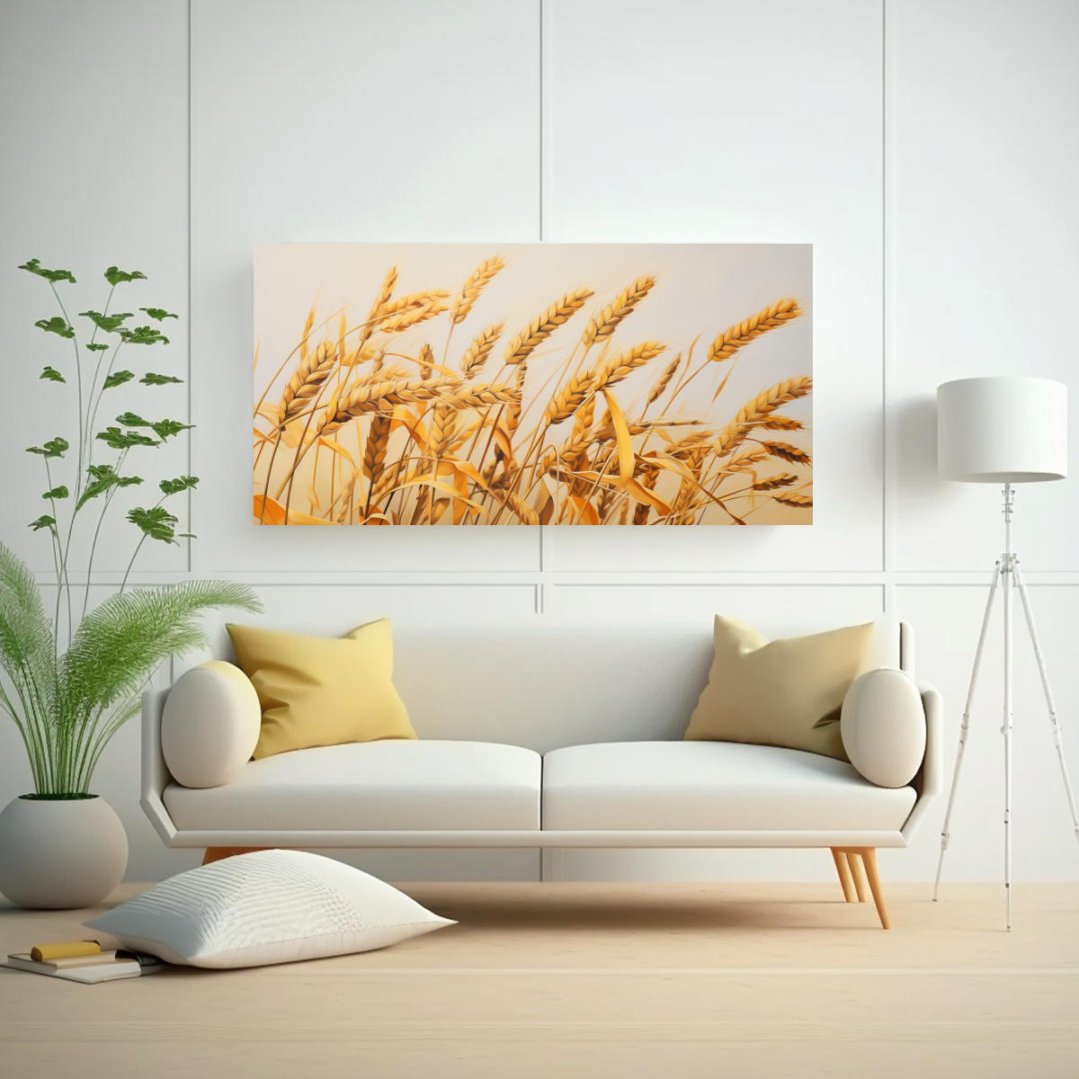 PINTURA ABSTRACTA DETALLADA EN ESTILO ESTILO 80X40 CM - 2