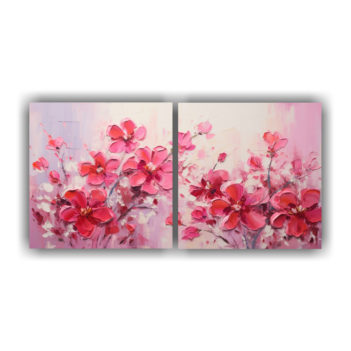 DOS ARTES CUADRO EN LIENZO DE SALON EN COLORES 140X70 CM - 1