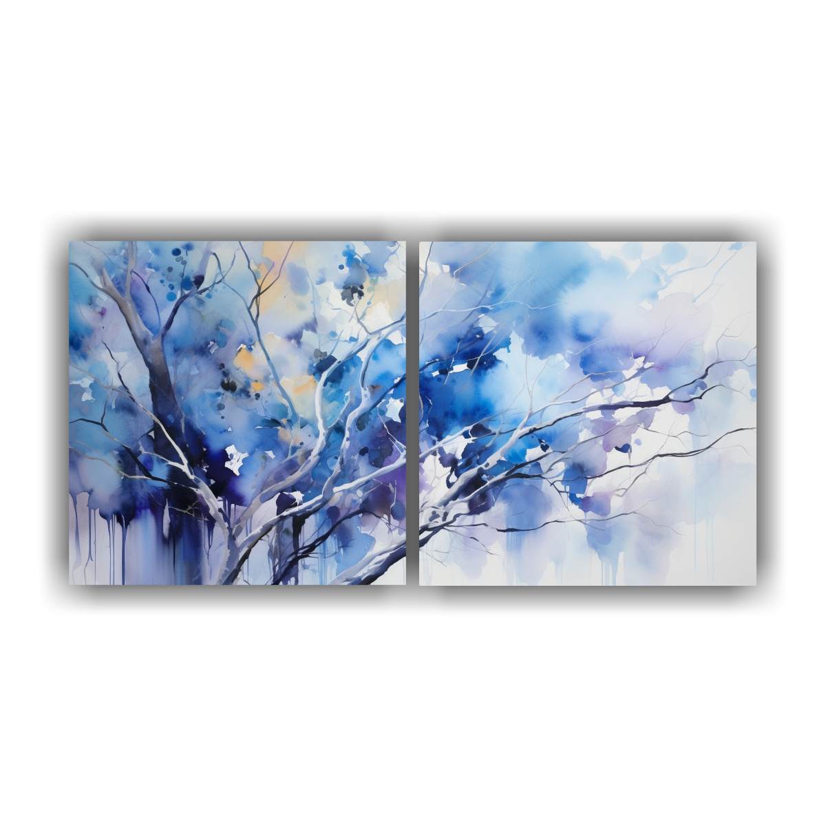 DIPTICO ESPECTACULAR PARA COMEDOR ÁRBOL DE 160X80 CM - 1