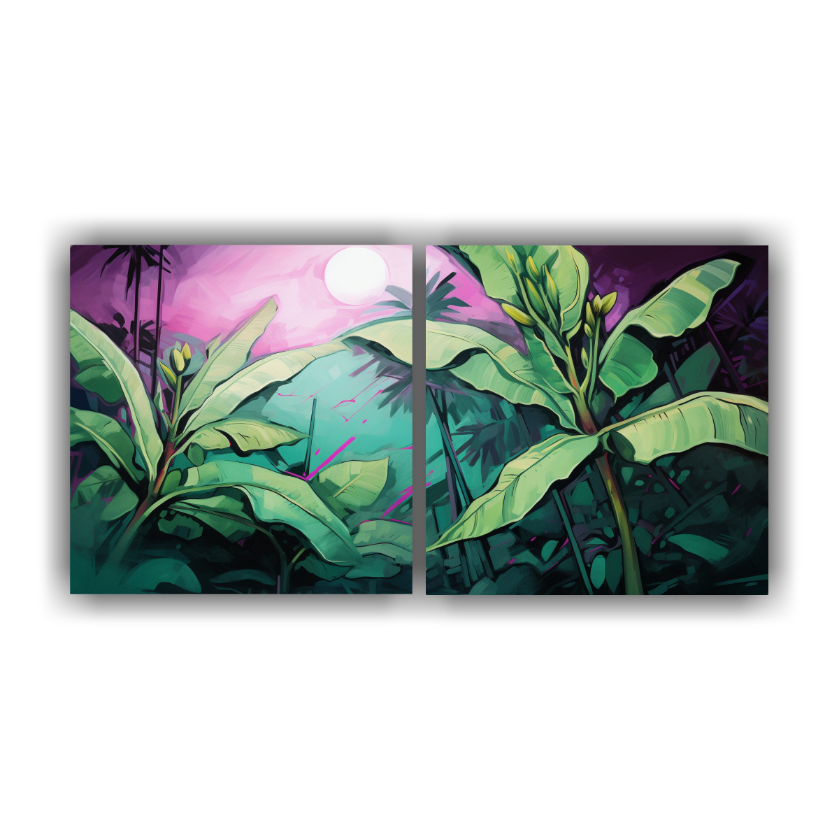 PINTURA DECORATIVA DE IMAGEN ARMONÍA CON UN 140X70 CM - 1