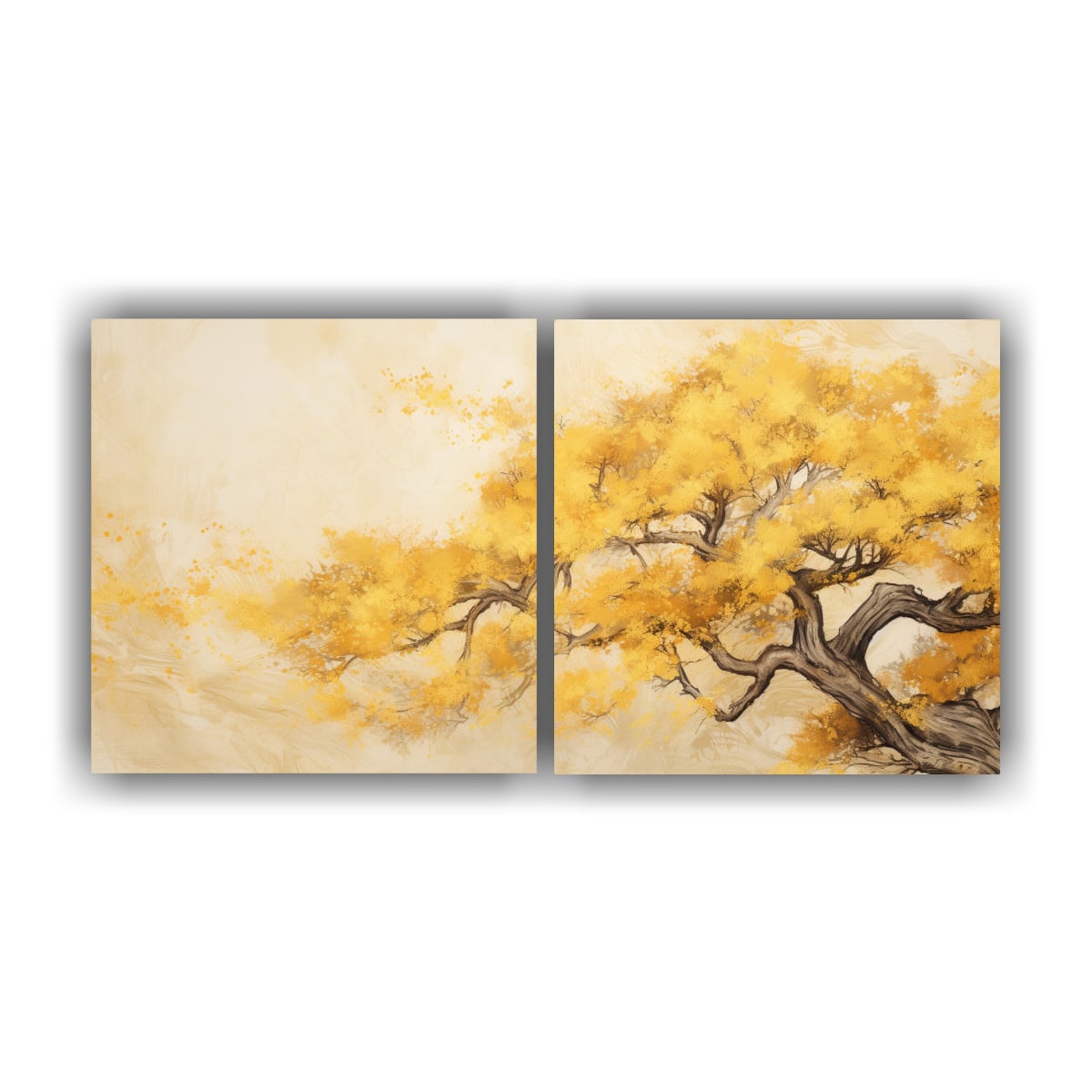 CUADROS DECORATIVOS ESPACIO ÁRBOL DE CIPRÉS EN 60X30 CM - 1