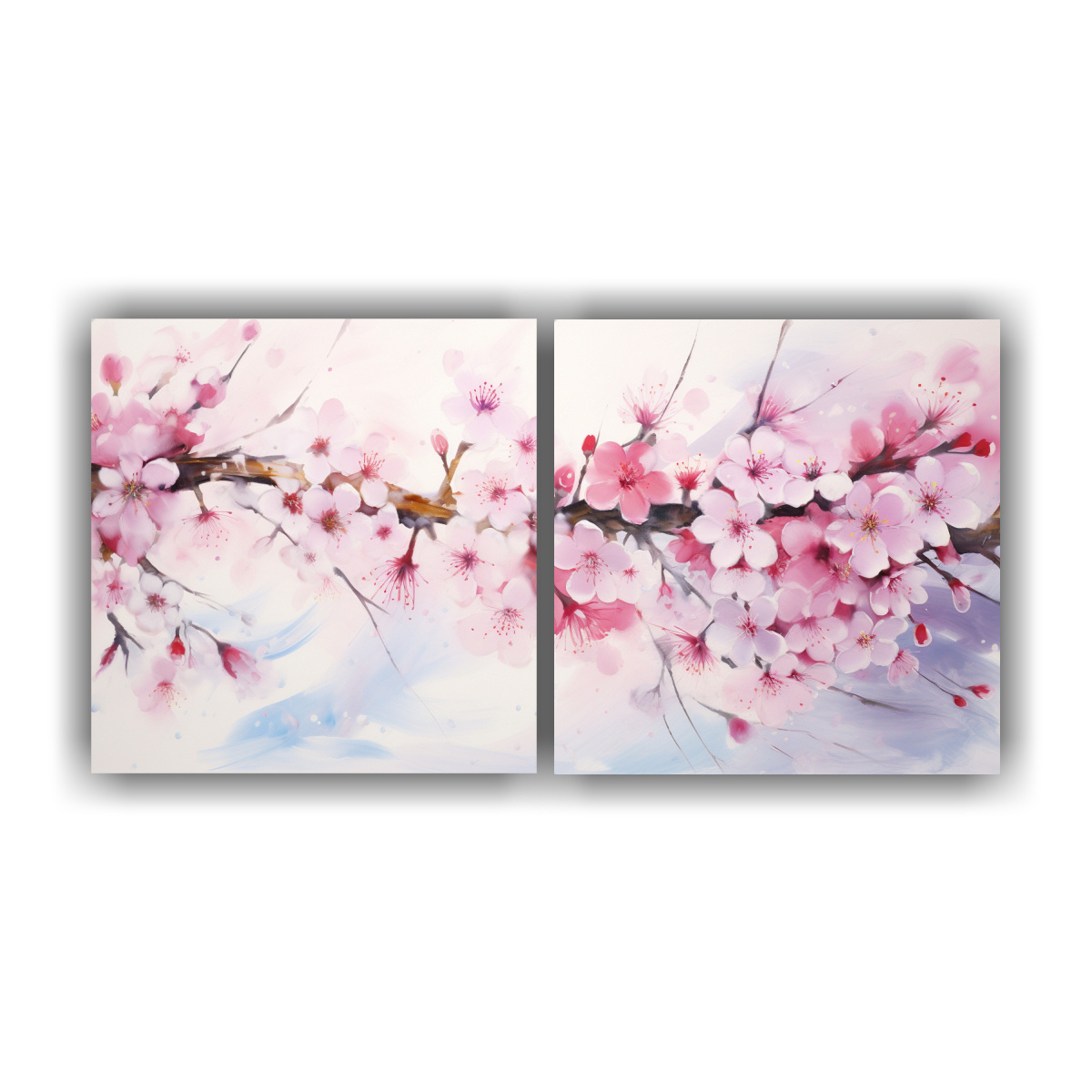 CUADRO DE PARED DE COCINA CHERRY BLOSSOM O SAKURA 80X40 CM - 1