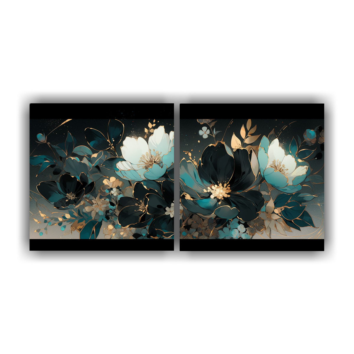 CUADROES DE DECORACIÓN EN ESTILO NEONOIR CON 160X80 CM - 1