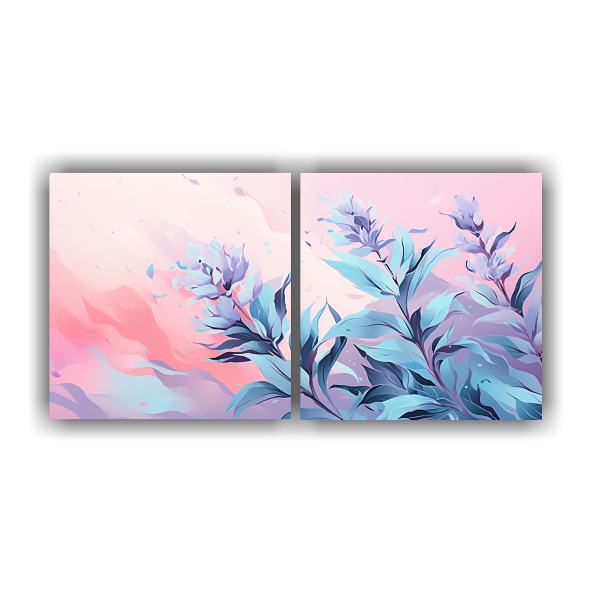 PINTURAS DECORATIVAS DE DIPTICO EXPRESION STREET 160X80 CM - 1