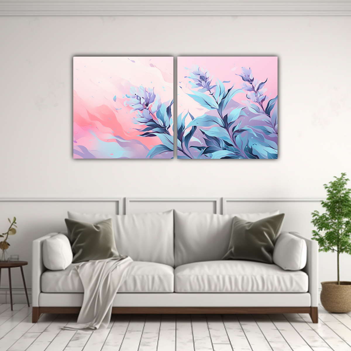 PINTURAS DECORATIVAS DE DIPTICO EXPRESION STREET 160X80 CM - 2
