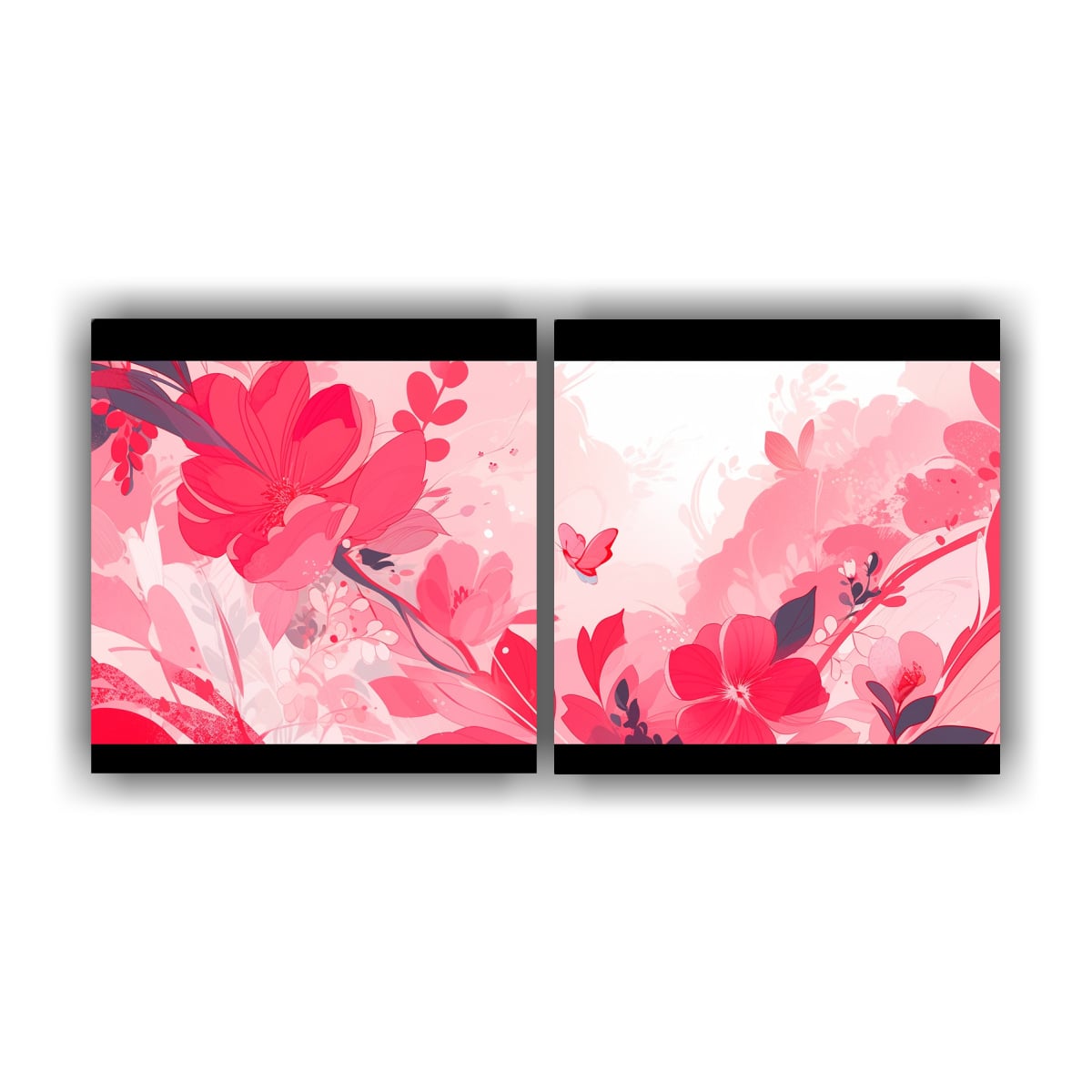 PINTURAS DECORATIVAS CON ATMÓSFERA NEONOIR EN 120X60 CM - 1