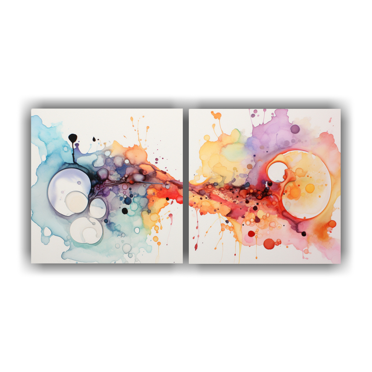 PINTURAS DE PARED TONOS ADORABLE ABSTRACTO 140X70 CM - 1