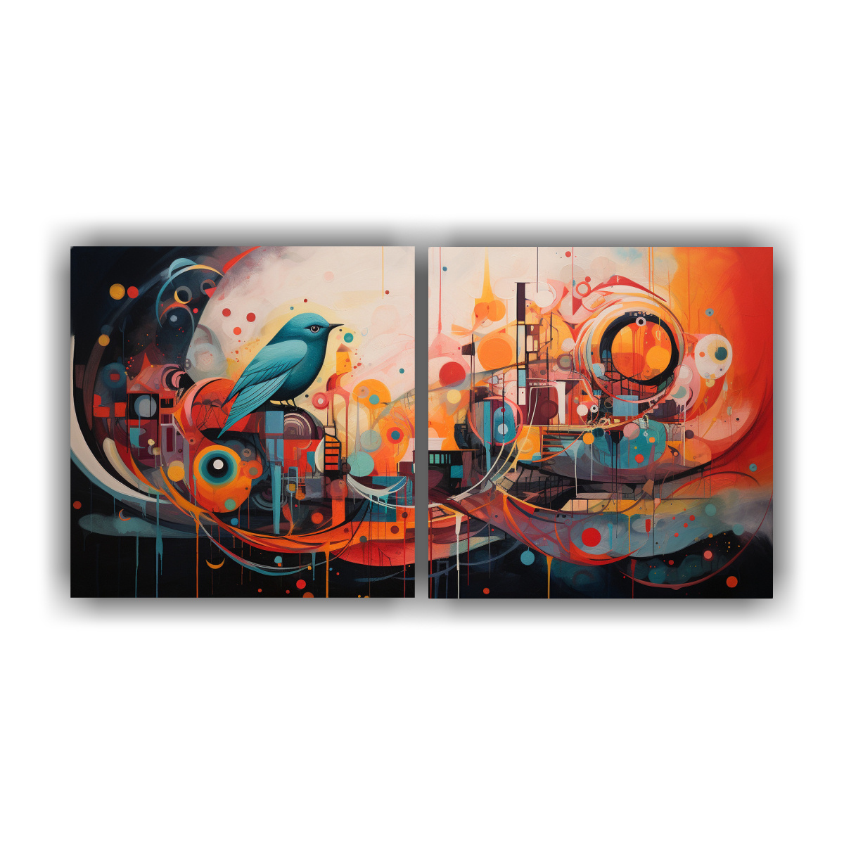PINTURAS DECORATIVAS DOS ARTES: CUENTOS 100X50 CM - 1