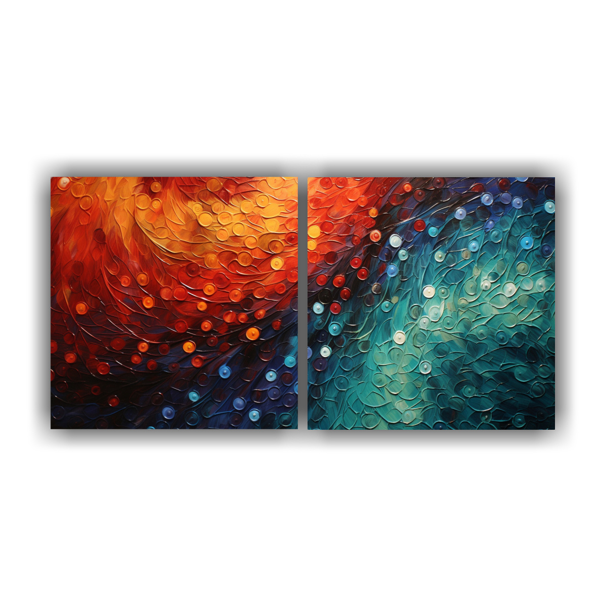 LIENZOS DECORATIVOS URBANOS CON PATRONES 80X40 CM - 1