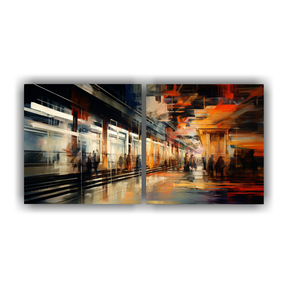 PINTURAS DECORATIVAS INSPIRADORAS A TODO COLOR 100X50 CM - 1