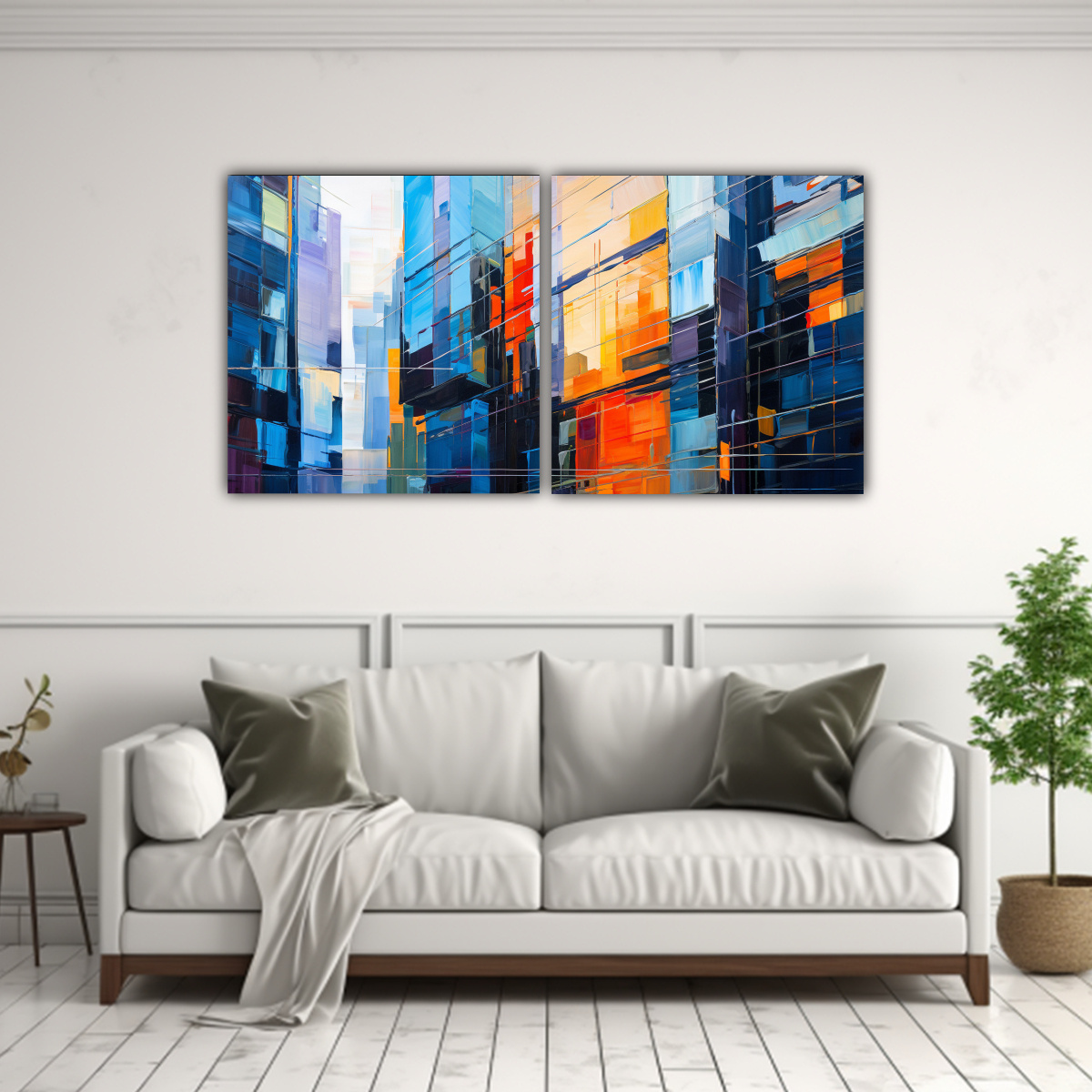 LIENZOS FOTOGRÁFICOS DE ESCENA EN EDIFICIO 140X70 CM - 2