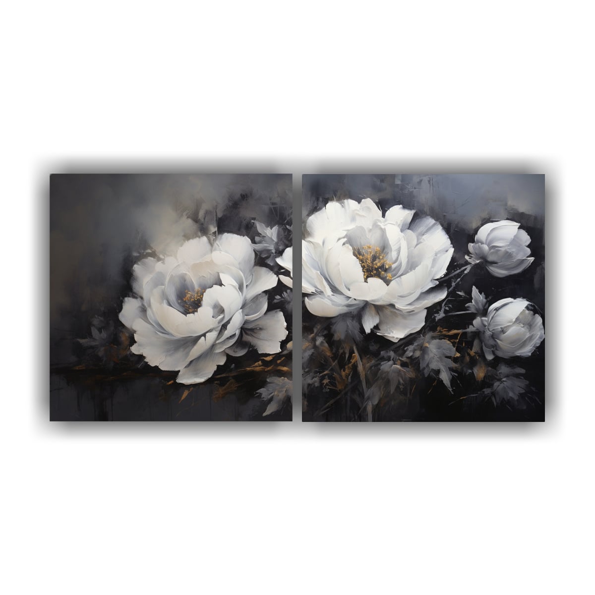CONJUNTO DE TELAS EN BASTIDOR CON TEMA RESISTENTE 120X60 CM - 1