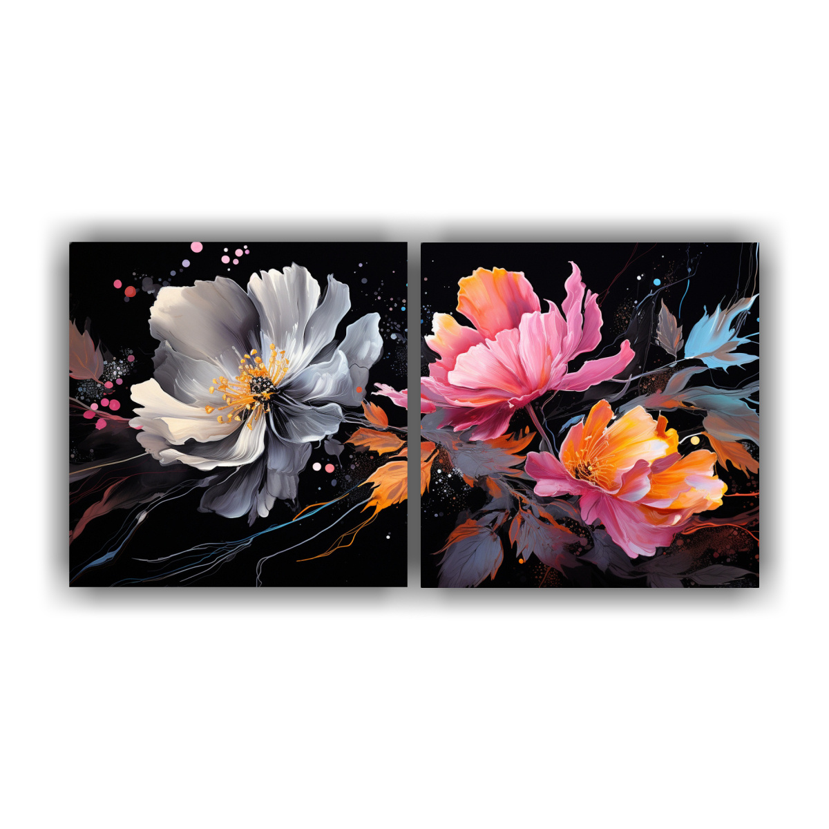 PINTURAS DECORATIVAS ESTILO MEDIO CEPILLO CON 60X30 CM - 1
