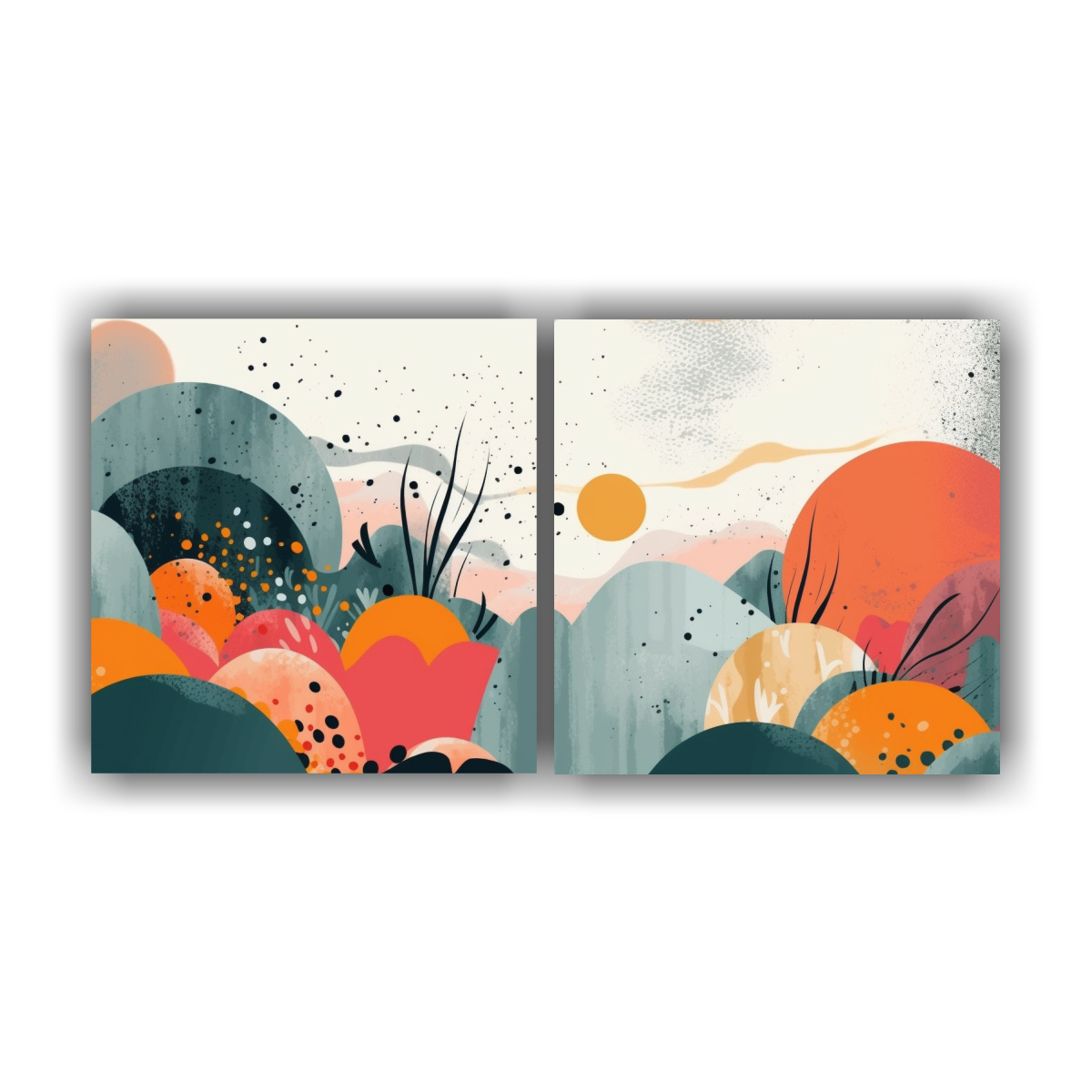 PINTURAS DECORATIVAS CREATIVAS UNIVERSALES DE 100X50 CM - 1