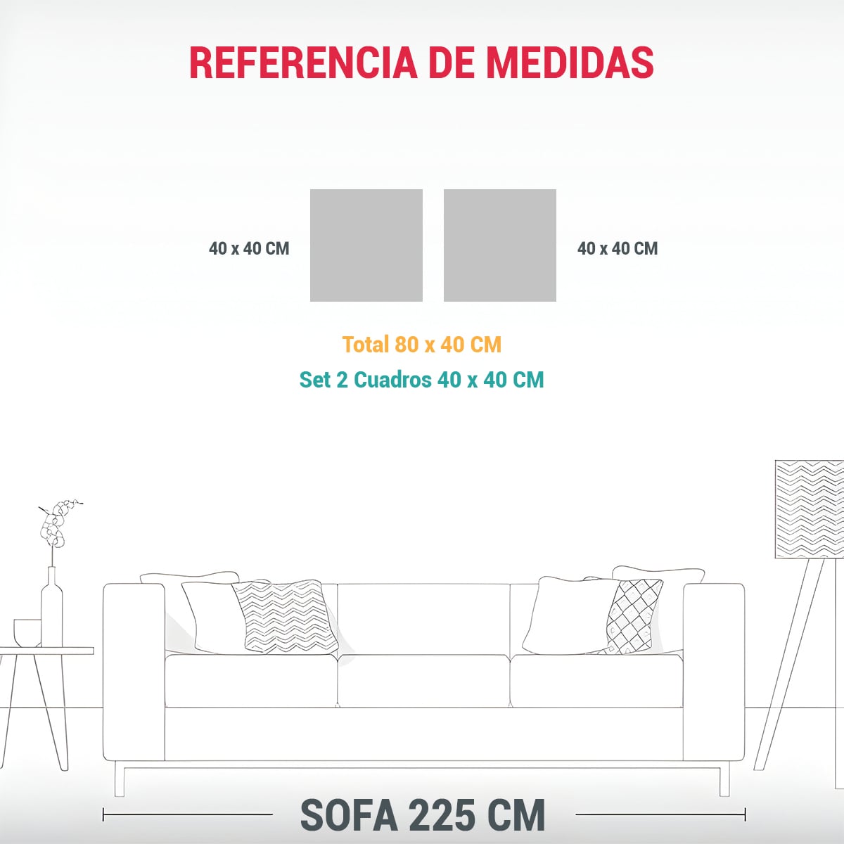 PINTURAS EN LIENZO INSPIRADORAS DE JESUCRISTO SET 80X40 CM - 3