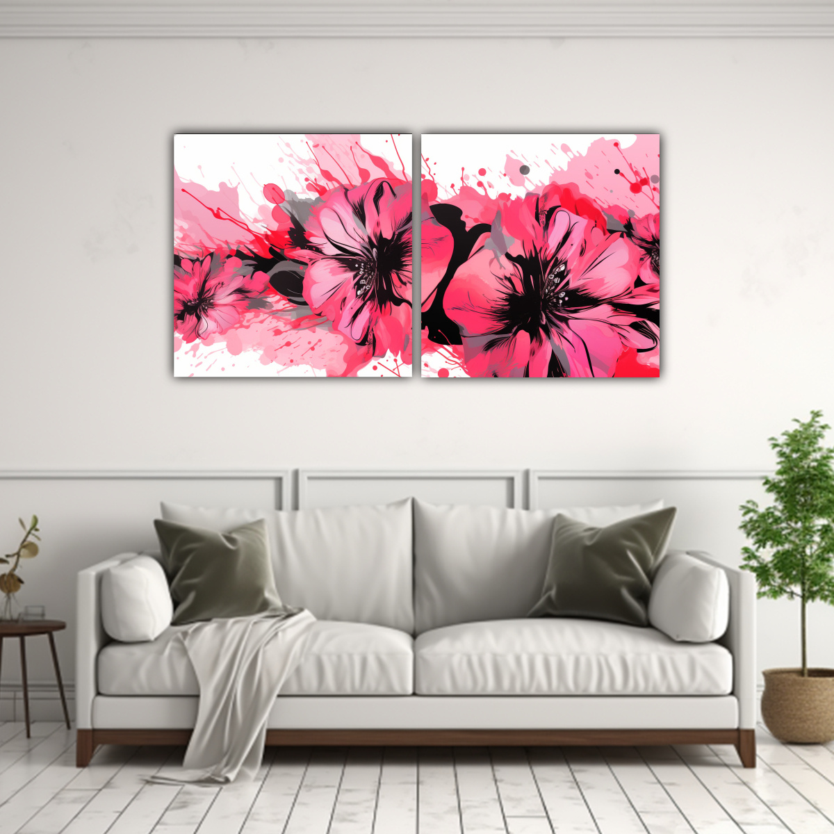 PINTURAS DECORATIVAS ESTILO NEONOIR CON 60X30 CM - 2
