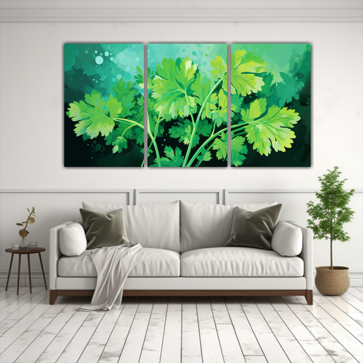 CUADROES DE PARED EXPOSICIÓN AROMÁTICAS EN 120X60 CM - 2